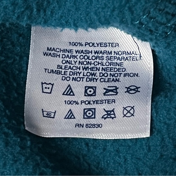 Lands’ End Polartec Aircore 100 Fleece Vest Teal Size XLarge 18 - Picture 7 of 10